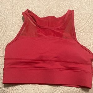 Red Sports Bra pads included. Washed but never worn.